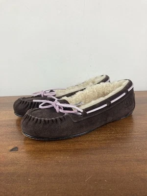 Zapatillas UGG Australia Dakota Marrón Gamuza Rosa Piel de Oveja 5466 Para Mujer Talla 6” Foto 1 de 4