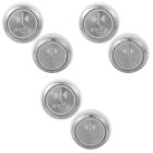  6 pcs Elevator Buttons Elevator Push Button with Braille Lift Button Elevator