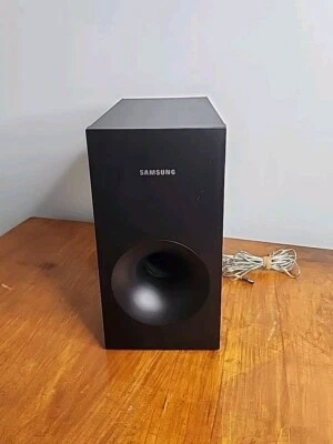 Samsung PS-EW1-2 Home Theater Subwoofer Speaker System Black Tested Working - image 1 of 4