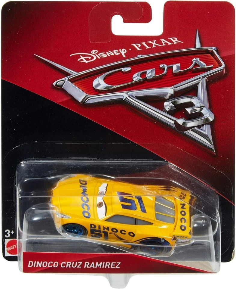 Mattel – Disney Pixar Cars 3 Dinoco Cruz Ramirez Véhicule Miniature Die-cast