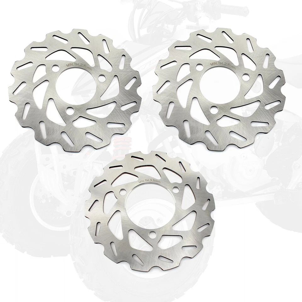 2004-2013 for Honda TRX450R TRX 450ER Sportrax 450 Front Rear Brake Disc Rotors - Image 1 of 4