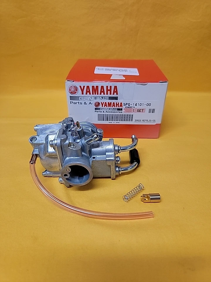 Nuevo conjunto de carburador de carburador OEM Yamaha 1981-2024 PW50 (5PG-14101-00) Foto 1 de 1