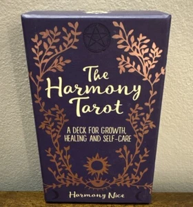 Harmony Tarot: For Growth & Healing Complete Deck & Guidebook 2021 Harmony Nice - Picture 1 of 19