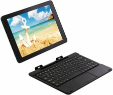 RCA Viking Pro 10.1 Inch Android 2-in-1 Tablet 32GB Quad Core Charcoal