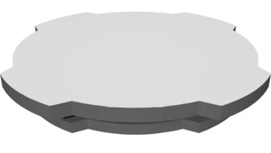 Magnetic Adapter for Quad Lock System - Universal Metal Plate Mount Accessory - Picture 1 of 3