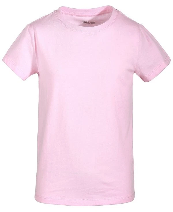 Epic Threads Size 5 Little Girls T-Shirt Light Pink - Image 1 of 1