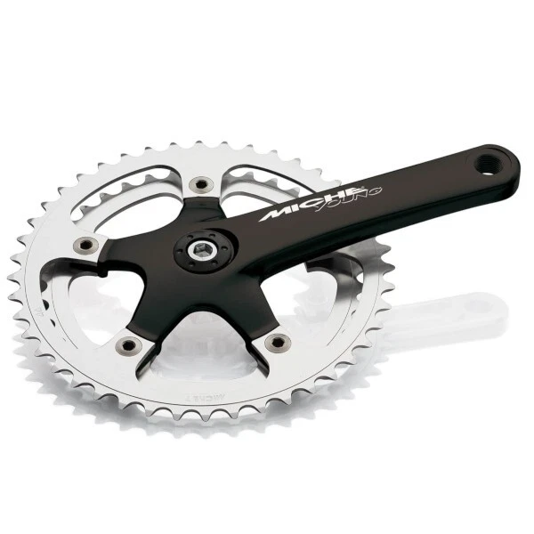 New Miche Young Alloy Road Bike Crankset 46/39T 145mm – Kids/Junior Compact - Изображение 1 из 1