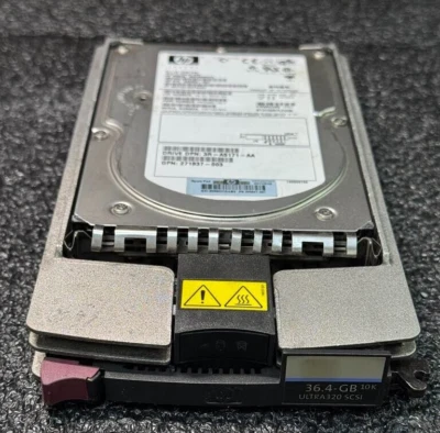 HP 360205-007 BD03688272 36,4GB 10K RPM Ultra-320 SCSI 80 Pin Hot Swap 3.5"HDD - Image 1 of 4