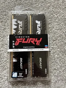 Kingston FURY Beast 64GB DDR4 3200MHz RAM Desktop Memory for Gaming - Photo 1/4