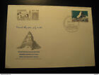Champery 1965 Cervin Matterhorn Whymper Nr.1 post Automobile Bus Cancel Cover, S
