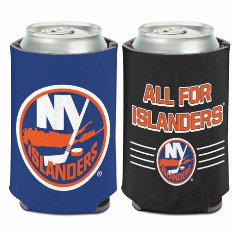 NEW YORK ISLANDERS SOFT FOAM CAN COOLER COOZIE KOOZIE HOLDER NHL LICENSED Cover