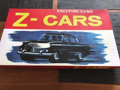 Z Cars Board Game 1960/70s retro style modern manufacture wooden playing pieces - Image 1 of 4