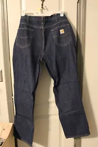Carhartt Fire Resistant Mens Jeans Size 40x34 X2 pair - Picture 1 of 7