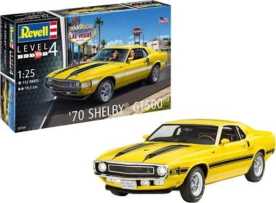 Revell 1:25 '70 Shelby GT500 Modello Di Auto Kit - 07729 - Immagine 1 di 4