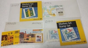 Lot "AN" 4er Set deutsche Briefmarkensätze ss/nm in Büchern meist unvollständig aus den Angeln - Bild 1 von 9