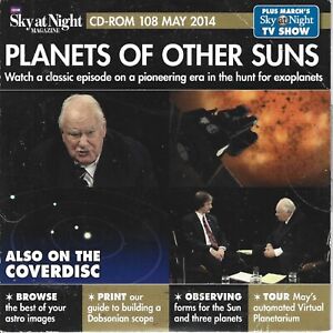 THE SKY AT NIGHT - CD ROM 108 MAY 2014 - BBC TV - COVERDISC CD-ROM