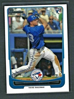 2012 Bowman Brett Lawrie #191 Rookie RC Toronto Blue Jays Chicago White Sox - Image 1 of 2