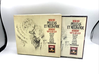 Debussy Pelleas Et Melisande Herbert von Karajan Von Stade 3 CD Classic Set Foto 1 de 4