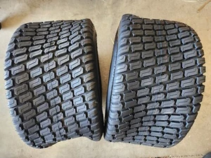 2- 24X12.00-12 6P HEAVY DUTY Deestone D838 Turf Master style Turf Tires PAIR FSH - Photo 1 sur 6