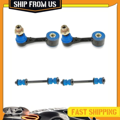 Kit de enlace de barra estabilizadora delantera trasera Mevotech para Chevrolet Silverado 3500 HD 2007 Foto 1 de 4