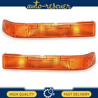 2x conjunto de luz de seta/estacionamento dianteiro compatível com Chevrolet Blazer 1998~2005 - Imagem 1 de 4