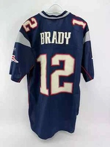 Reebok NE Patriots Tom Brady Super Bowl Stats Patch Limited 159 Of 288 Jersey XL - Picture 1 of 4