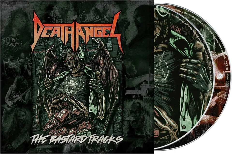 Death Angel - Bastard Tracks CD + Blu-Ray NEU OVP - Bild 1 von 1