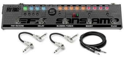 New Tech 21 Fly Rig 5 V2 Sansamp Guitar Effects Pedal - Image 1 of 2