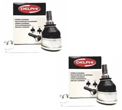 Pair Set of 2 Front Lower Susp Ball Joints DELPHI for Acura EL RSX Honda Civic - Image 1 of 4