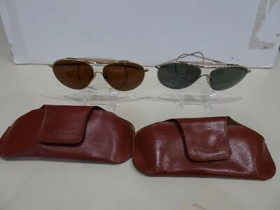 Vintage Carrera Porsche Sunglasses 4818 gold or silver tone frames NEW w/case - Image 1 of 4