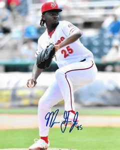 Marquis Grissom Jr Signed 2024 Harrisburg Senators 8x10 Nationals Futures Game! - Picture 1 of 3