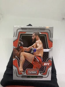 2023 Panini UFC Chronicles Jorge Masvidal Playbook Green SP /99 BX - Picture 1 of 2