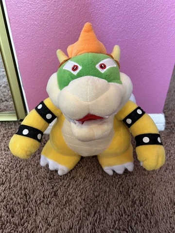 Super Mario Bros Bowser Plush (10 inches) Cover