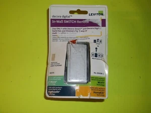 LEVITON IN-WALL SWITCH REMOTE DECORA CD-R11-DDOSR-12A - Picture 1 of 1