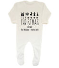 It's a Christmas Thing, You Wouldn't Understand Baby Grow Sleepsuit Boys Girls