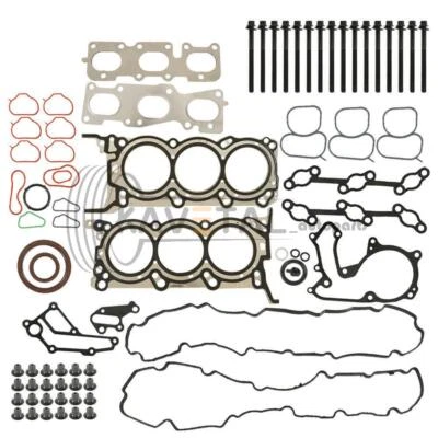 Kit de sello de junta de motor G6DH 3,3 L con juego de pernos para 13-20 Hyundai Azera Kia Cadenza Foto 1 de 4