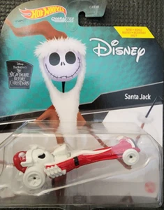HOTWHEELS Character Car Diecast - NIGHTMARE BEFORE CHRISTMAS - Santa Jack GRM66 - Picture 1 of 2