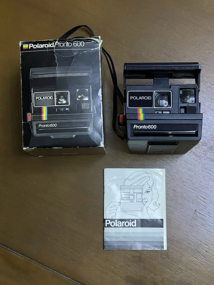 Polaroid Pronto 600 – Fotocamera / Camera Vintage – Non Testata - Immagine 1 di 3