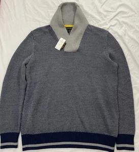 Banana Republic NWT Mens XL Sweater Cowl Neck - Merino Wool & Acrylic - Bild 1 von 7
