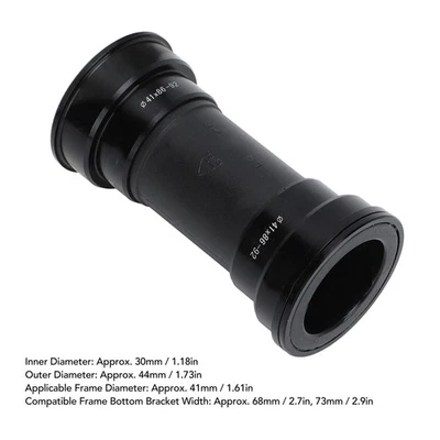 Bicycle BB BB92 DUB Bottom Bracket Crankset Bearing Press Fit Bottom Bracket⊹ - Image 1 of 4