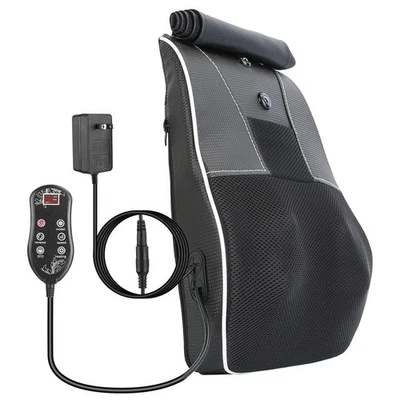 Masajeador de Espalda con Calor Almohada de Masaje de Amasamiento 3D Shiatsu Masajeador de Cuerpo Completo Foto 1 de 4