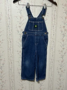 John Deere Kinder Denim Latzhose Blau Größe 4T - Bild 1 von 8
