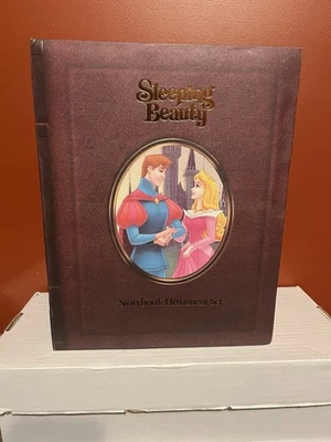 VINTAGE Walt Disney SLEEPING BEAUTY Storybook Ornament Set Holiday Christmas - Image 1 of 4
