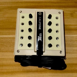 Califone 1218AV-PY Eight Position Jackbox with Volume Control, Not Tested - Picture 1 of 5