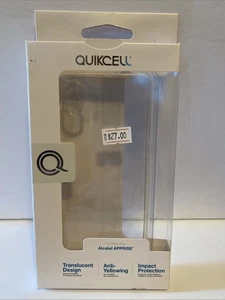 Quikcell Alcatel Apprise Translucent Design Anti-Yellowing - Picture 1 of 3
