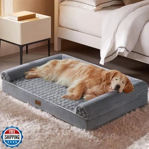BFPETHOME Dog Beds for Large Dogs, Orthopedic Dog Bed for Medium Large Dogs,B - Picture 1 of 5