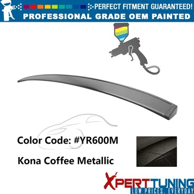 For 06-15 Honda Civic Sedan IKON PP #YR600M Kona Coffee Metallic Roof Spoiler Foto 1 de 4