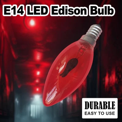 3W E14 220V Led Flame Effect Bulb Fire Light Bulbs 3Watt Shaped For Home Candle - Image 1 of 4