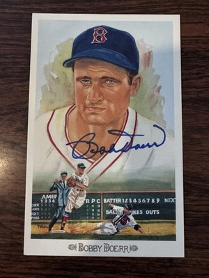 Bobby Doerr Signed Perez-Steele Celebration Postcard #13 HOF 1986Auto06211/10000 - Image 1 of 2