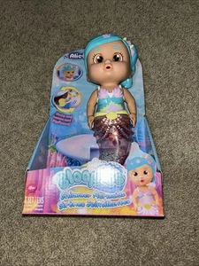 Bloopies Mermaids - ALICE Mermaid Doll With Removable Tail, New 18M+ - Picture 1 of 2